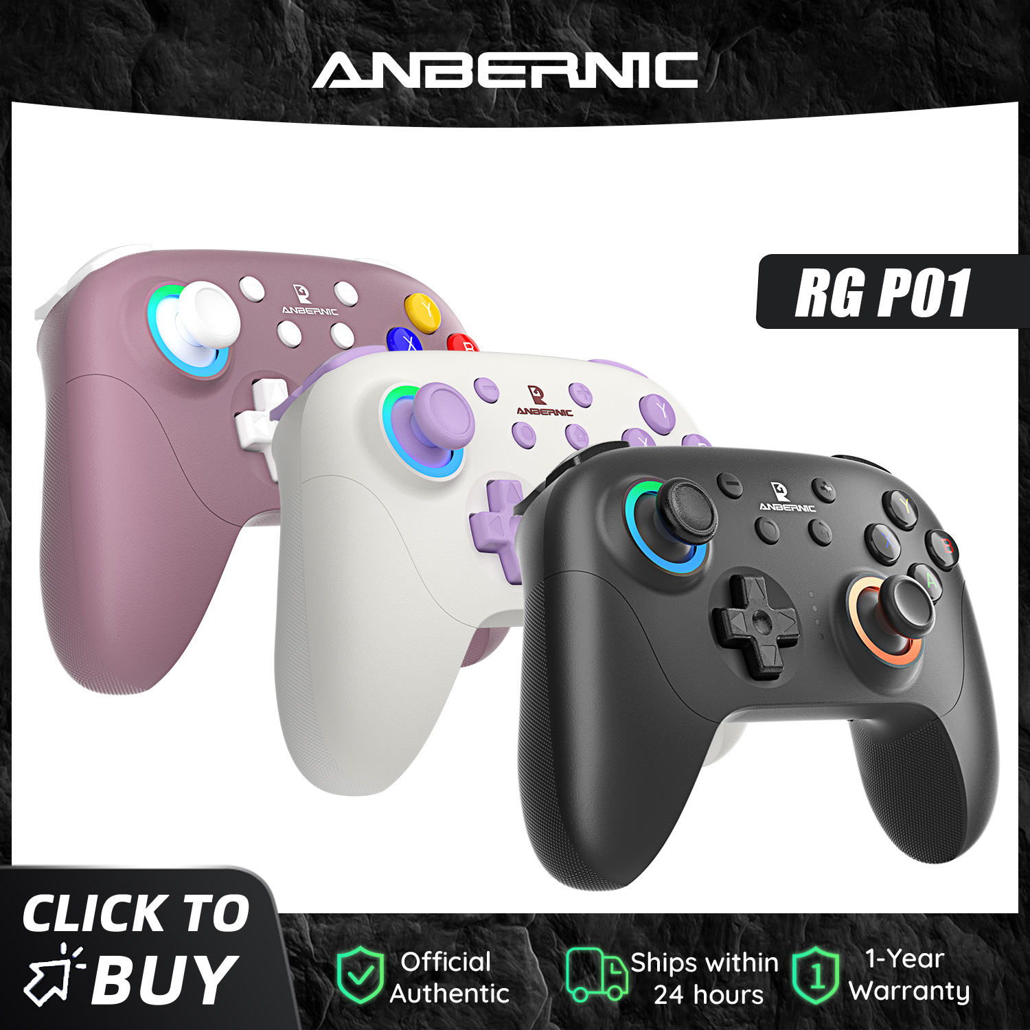 Board Game Android - ANBERNIC RG P01 Bluetooth 5.3/Bedraad/2.4G Draadloze