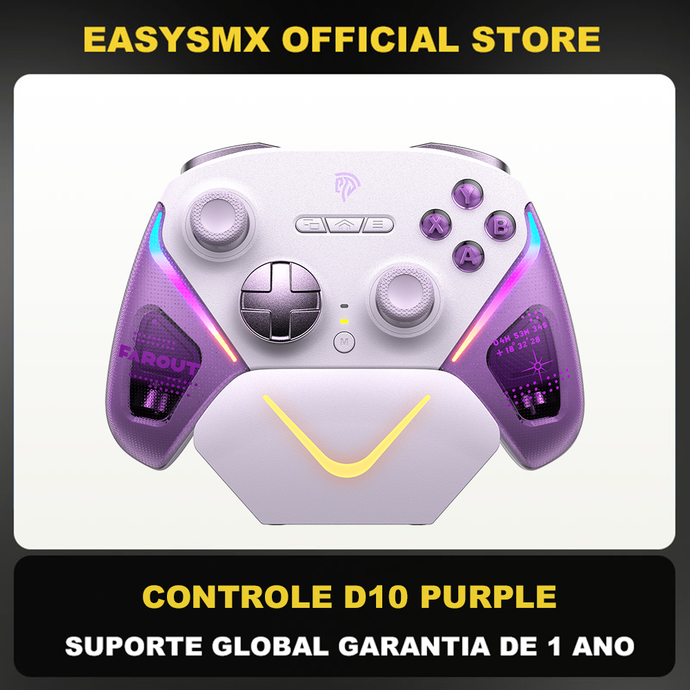 Board Game Android - EasySMX D10 Draadloze Gamepad TMR Sticks