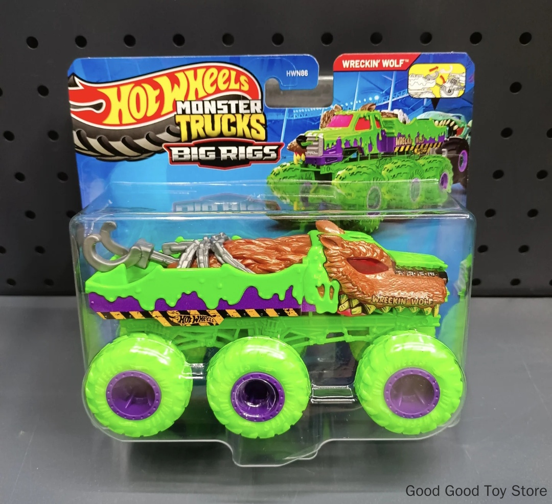 Hot Wheels Mega Wreckin Wolf S - Hot Wheels Car Monster Trucks recensie en prijs