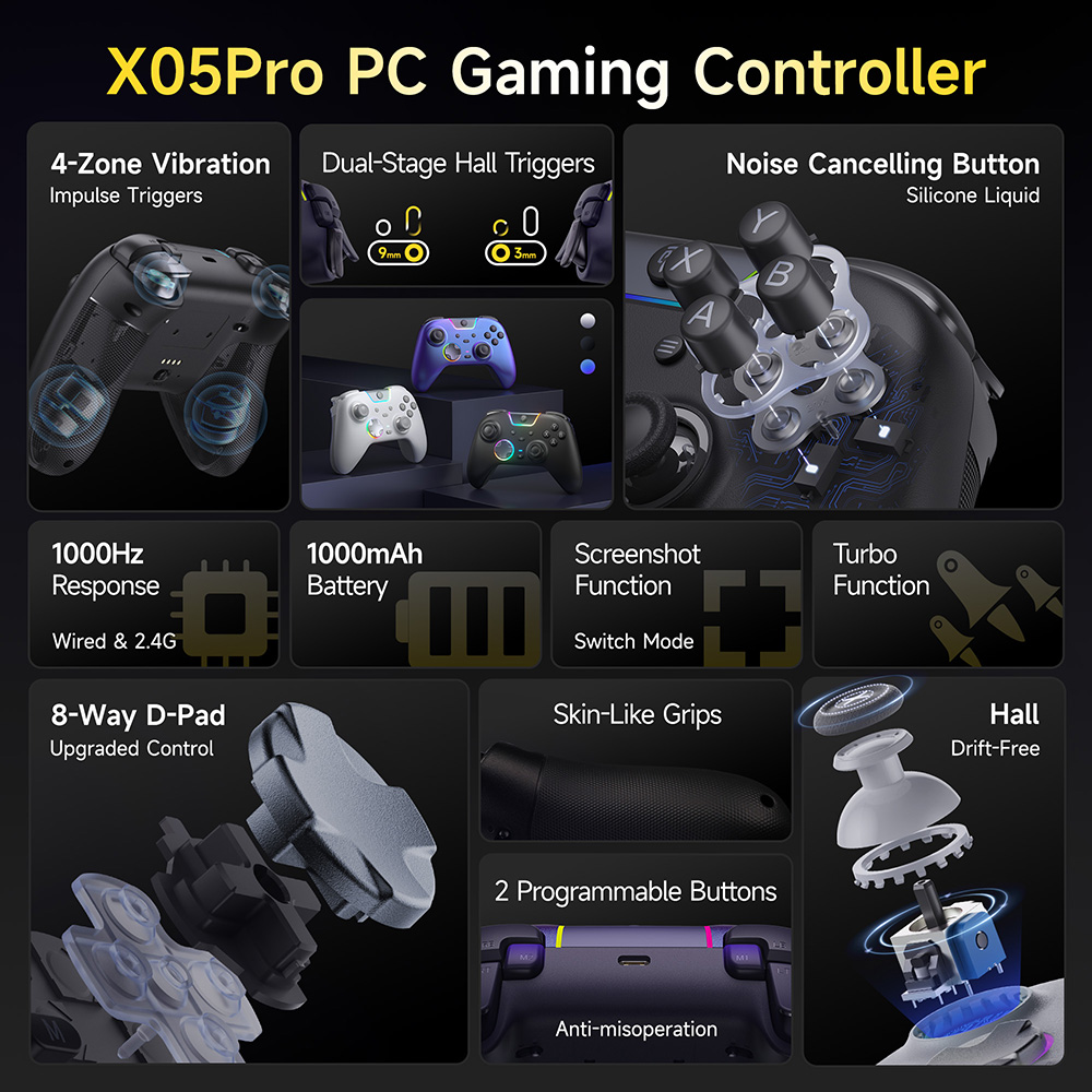 EasySMX X05Pro Oplaadstation C - Board Game Android recensie en prijs