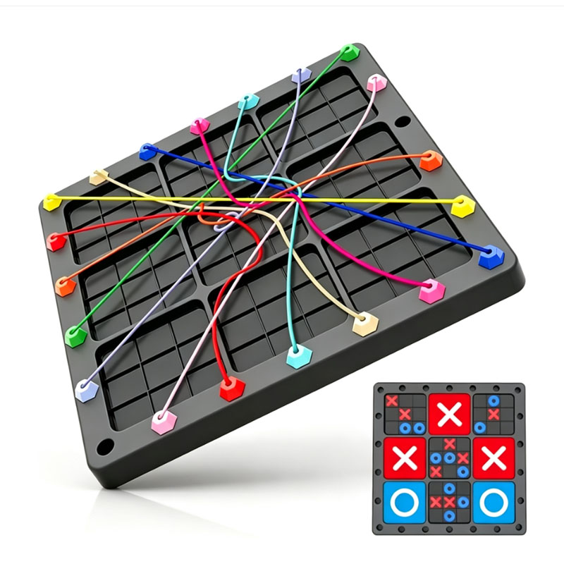 NIEUW 2-in-1 Tic Tac Toe Bords - Strategy Board Game recensie en prijs